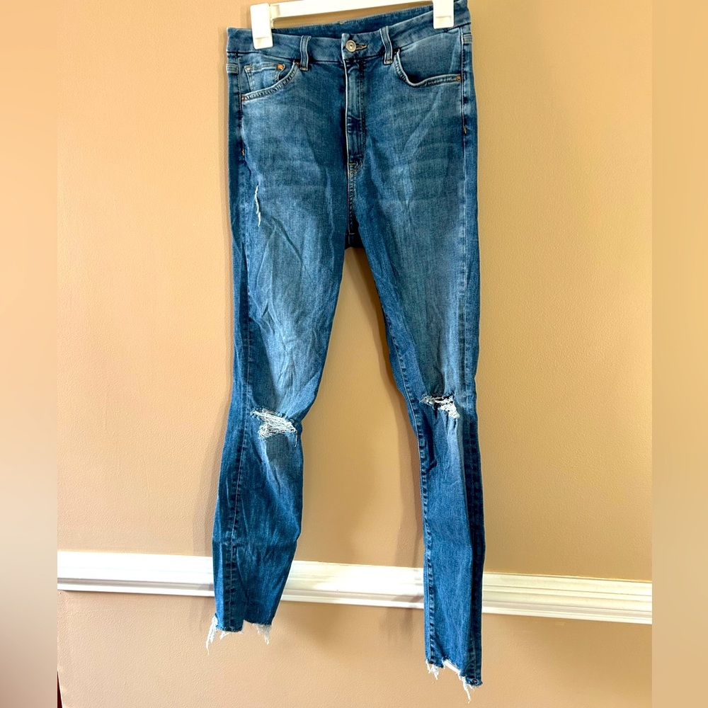 Super Skinny High Waist ankle length Size 29 Like new condition